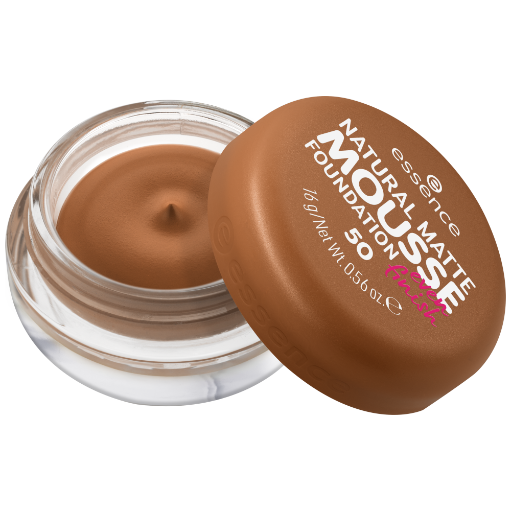 Base Essence Natural Matte Mousse – Cobertura Media y Acabado Mate Natural