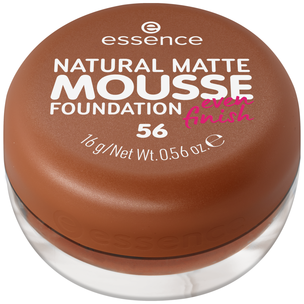 Base Essence Natural Matte Mousse – Cobertura Media y Acabado Mate Natural