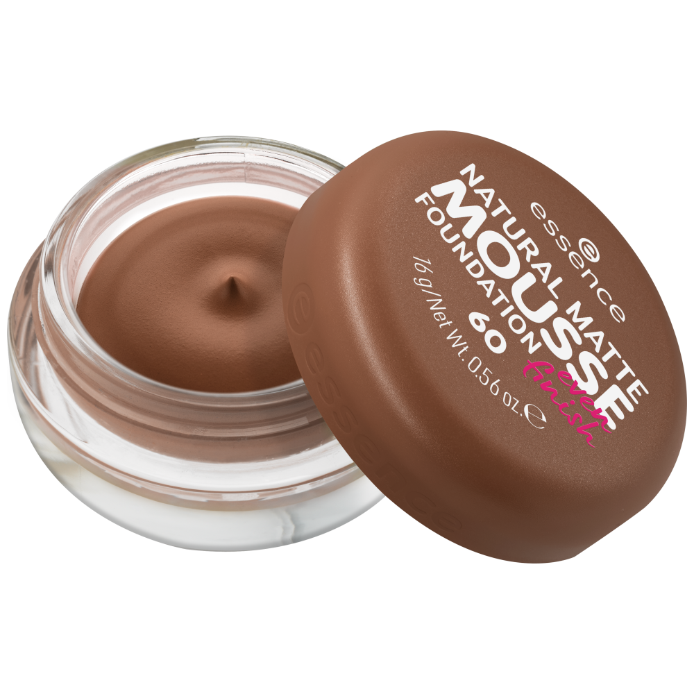 Base Essence Natural Matte Mousse – Cobertura Media y Acabado Mate Natural
