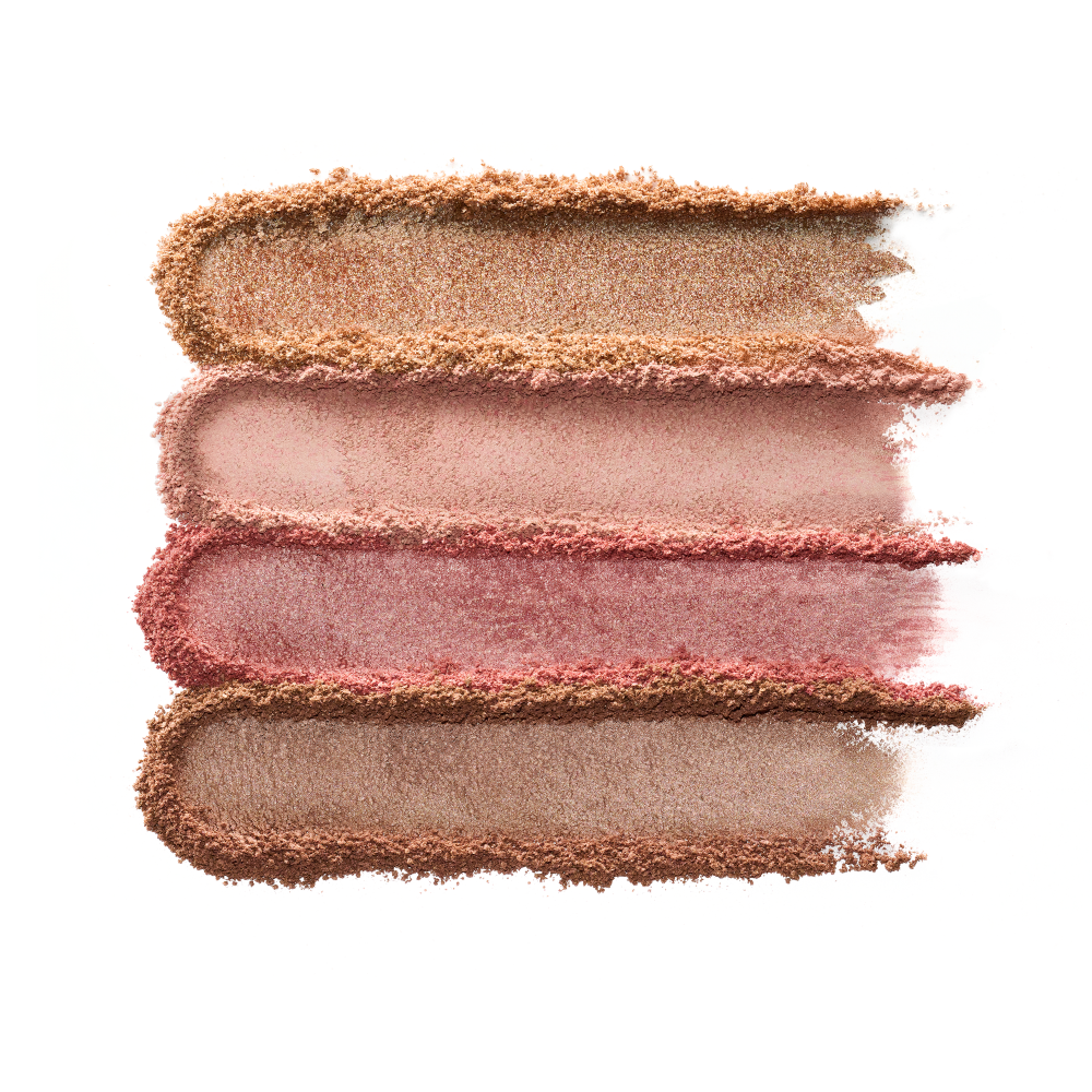 Paleta Facial 4 en 1 Essence Radiant Light – Rubor, Bronceador e Iluminadores
