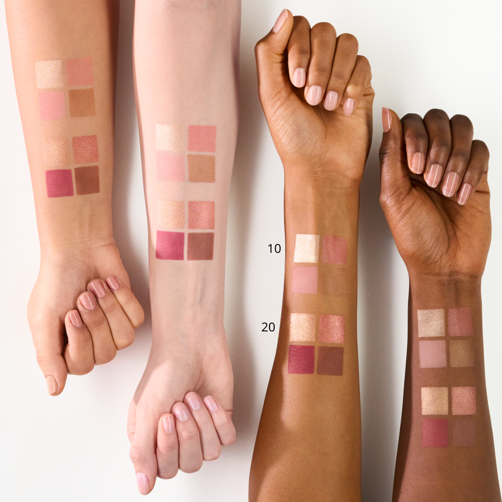 Paleta Facial 4 en 1 Essence Radiant Light – Rubor, Bronceador e Iluminadores