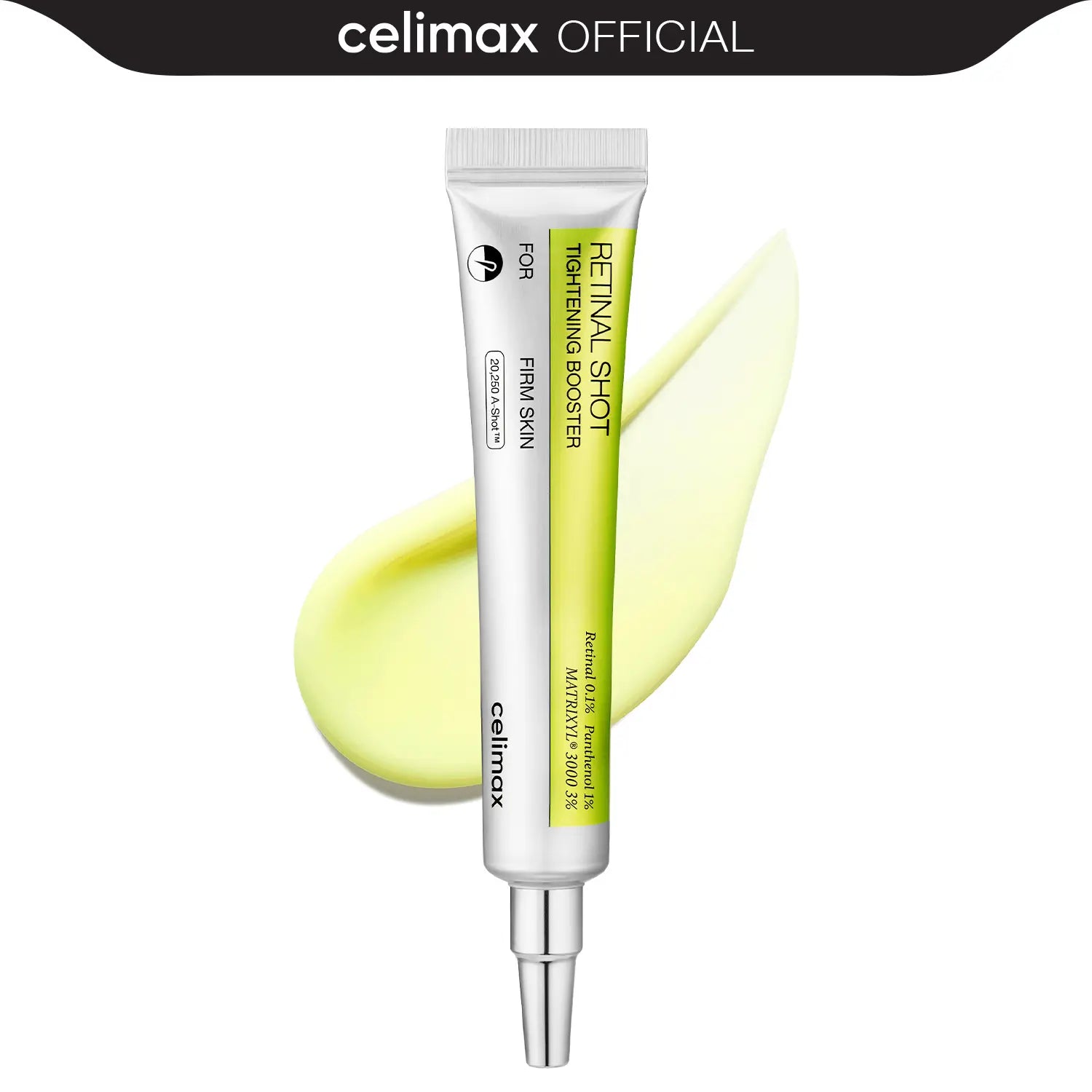 Celimax Vita A Retinal Shot Tightening Booster - Retinal, Matryxyl, Pore Minimizer for Wrinkles and Fine Lines, Firming Skin, 15ml, Retinol Skincare