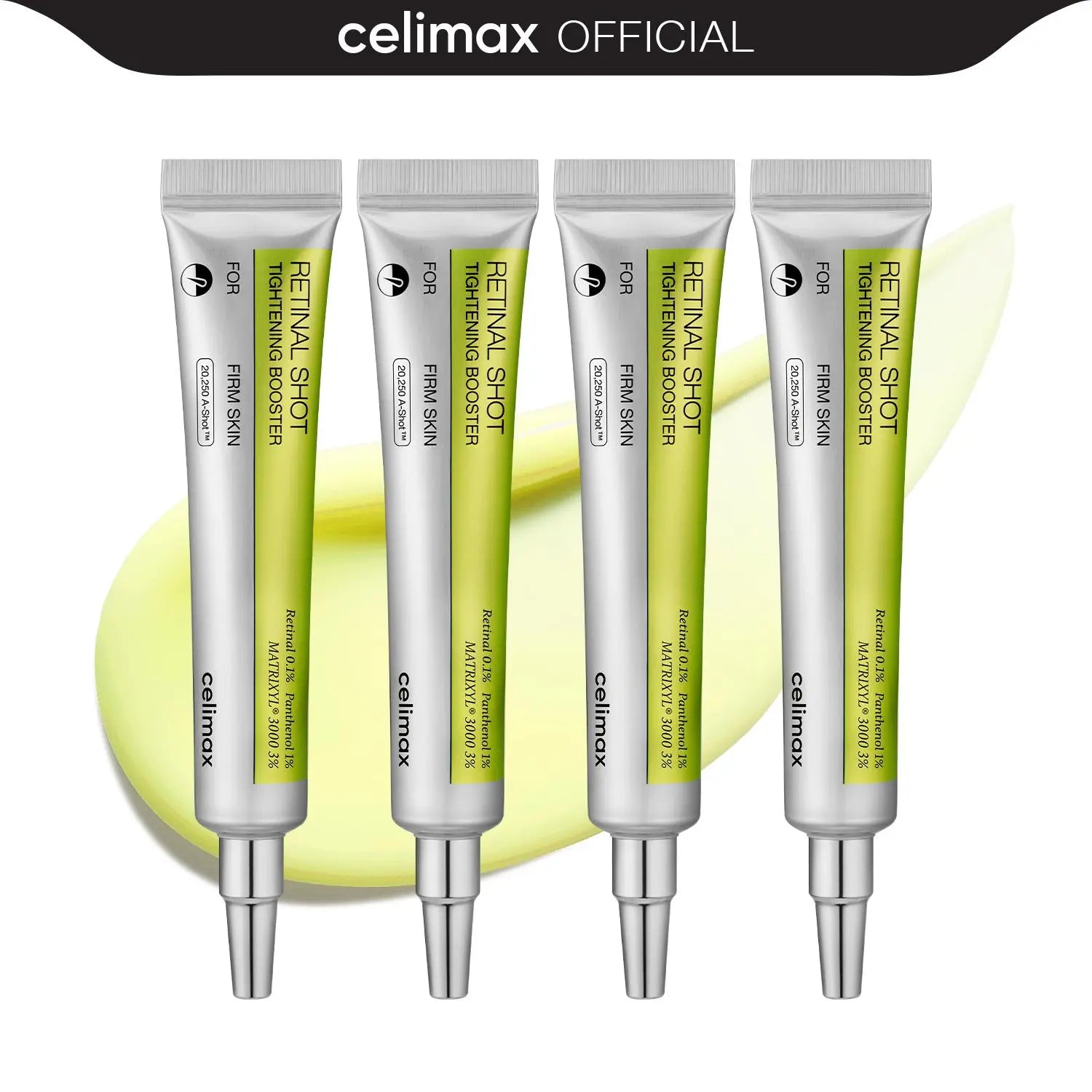 Celimax Vita A Retinal Shot Tightening Booster - Retinal, Matryxyl, Pore Minimizer for Wrinkles and Fine Lines, Firming Skin, 15ml, Retinol Skincare